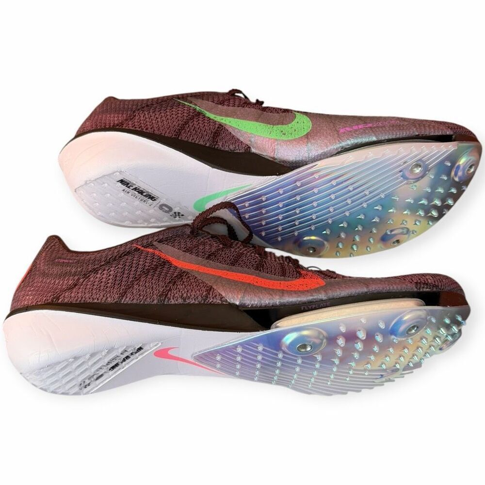 Nike Faith Kipyegon x Air Zoom Victory 2 Fuchsia Dream Spikes IB4202-600 Mens 9 - Picture 9 of 11